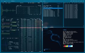 Kali-i3 desktop