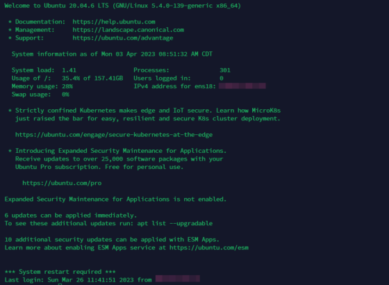 SSH command in Linux, with examples