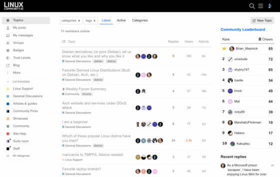 This week in our Linux forums…